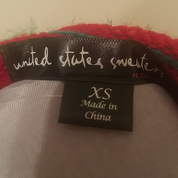 United states sweater size xs camping reindeer - Picture 5 of 6